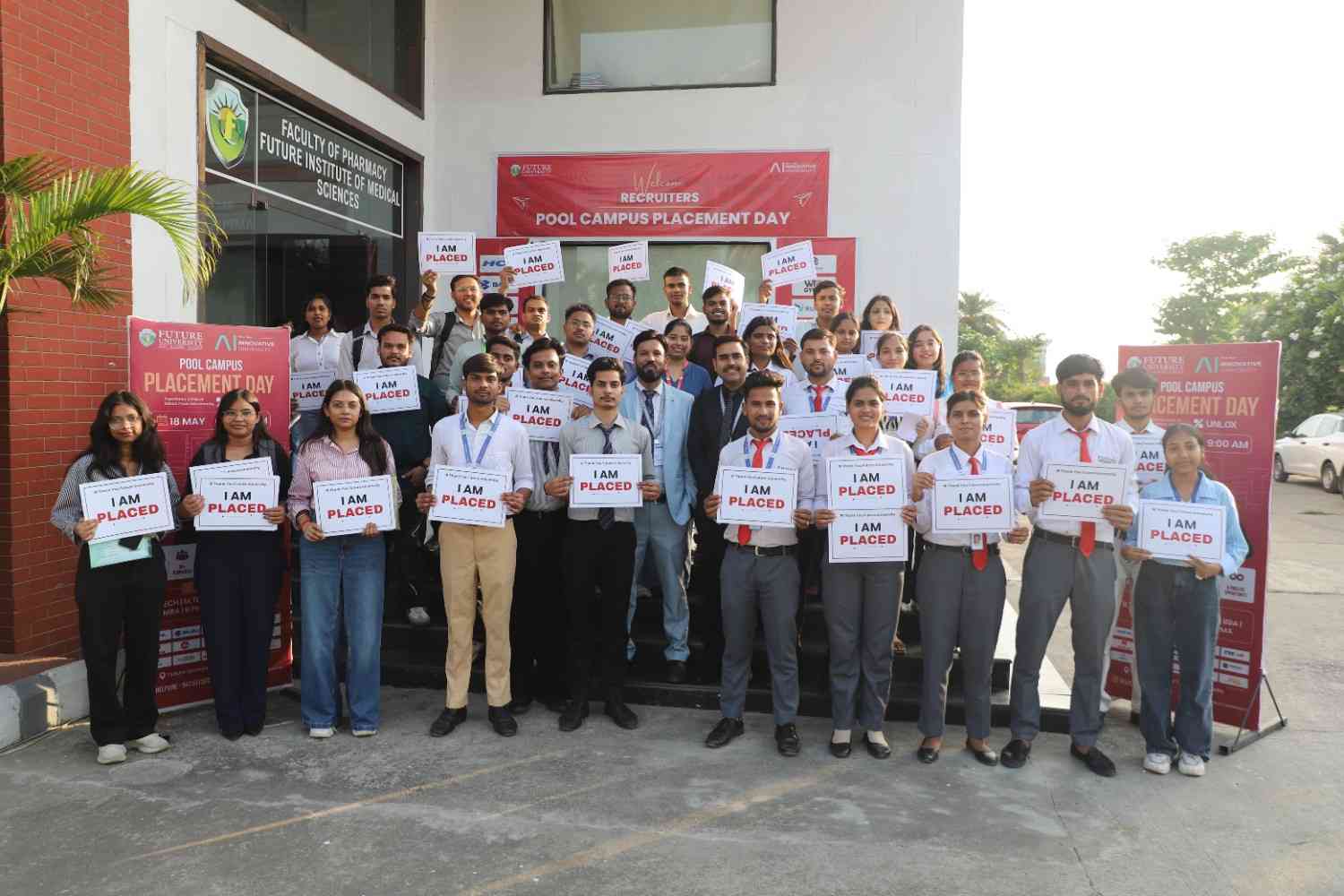 Future University Hosts Mega Placement Drive with Leading Recruiters and Record Offers