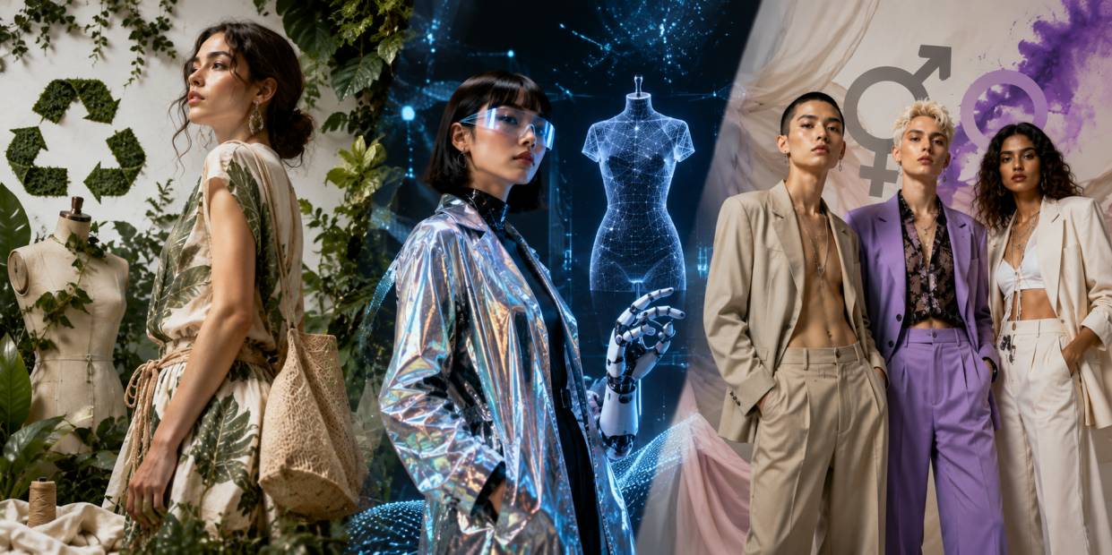 Fashion's rapid evolution: Sustainability, AI, and breaking gender norms