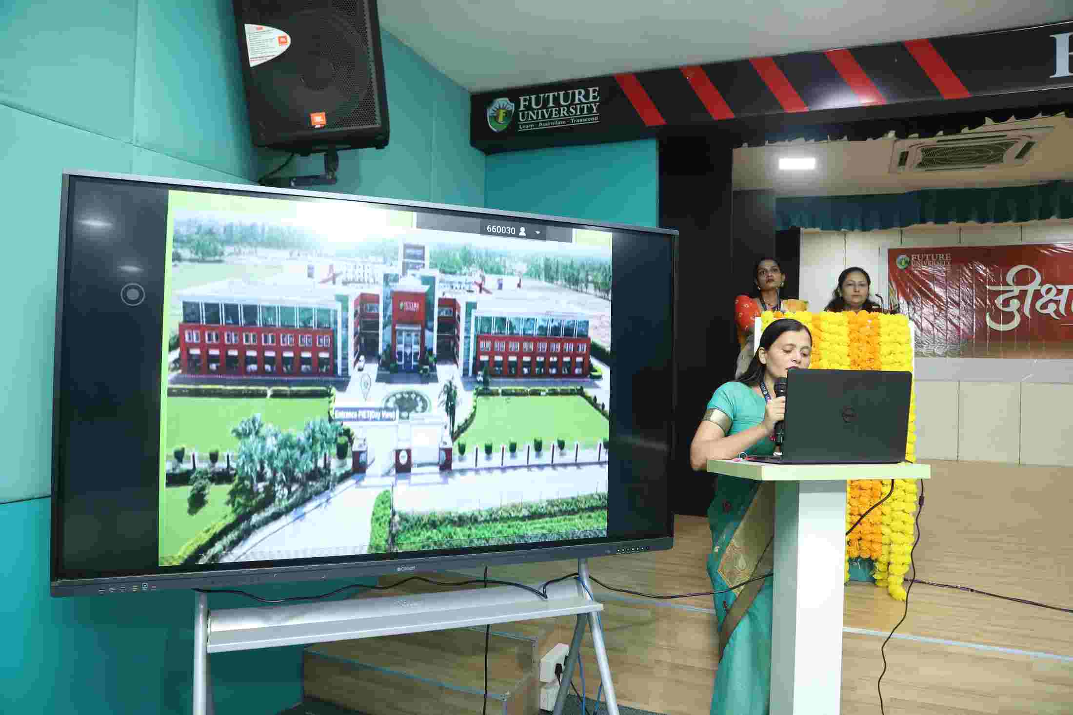 Deeksharambh 2026: Future University Welcomes New B.Sc. Nursing and BPT Students